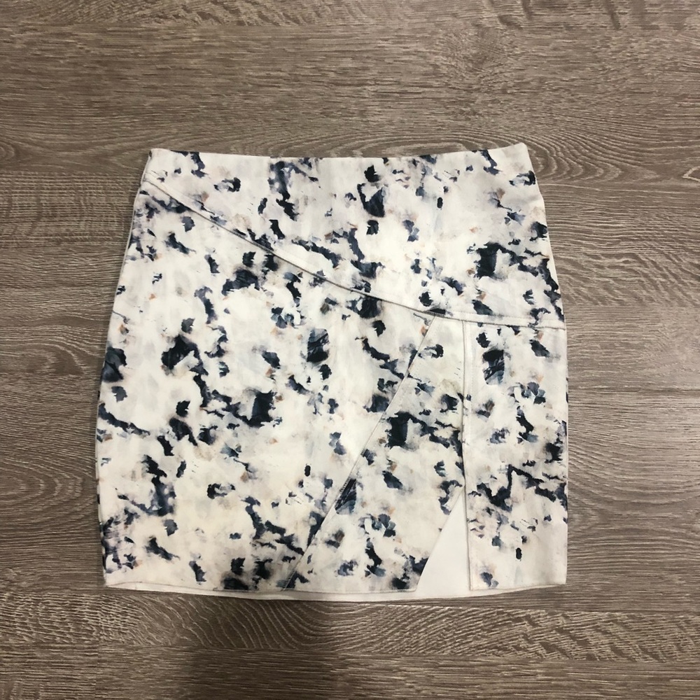 Zara Floral Mini Skirt